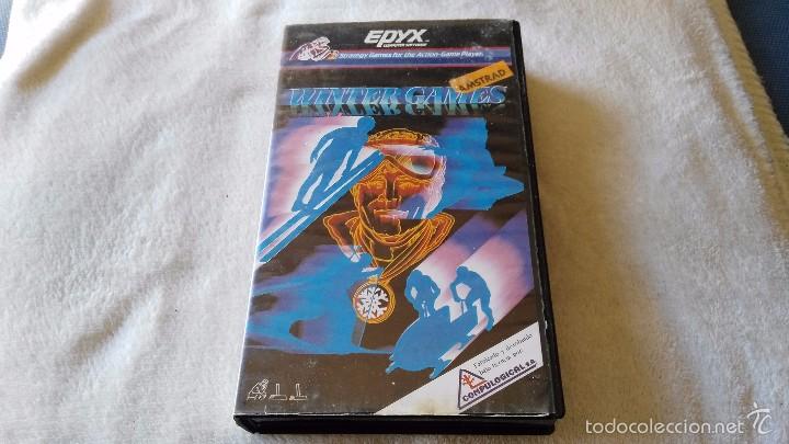 Videojuegos y consolas: juego para amstrad winter games estuche - Foto 1