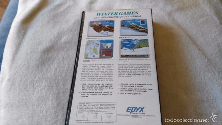 Videojuegos y consolas: juego para amstrad winter games estuche - Foto 3