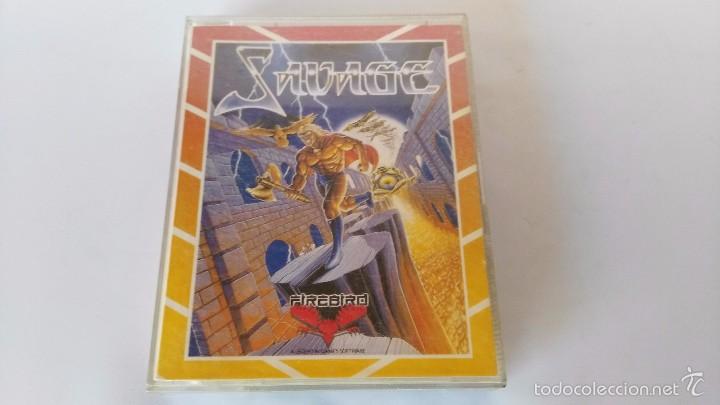 Videojuegos y consolas: juego para amstrad savage - Foto 1