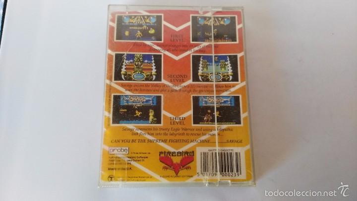 Videojuegos y consolas: juego para amstrad savage - Foto 3