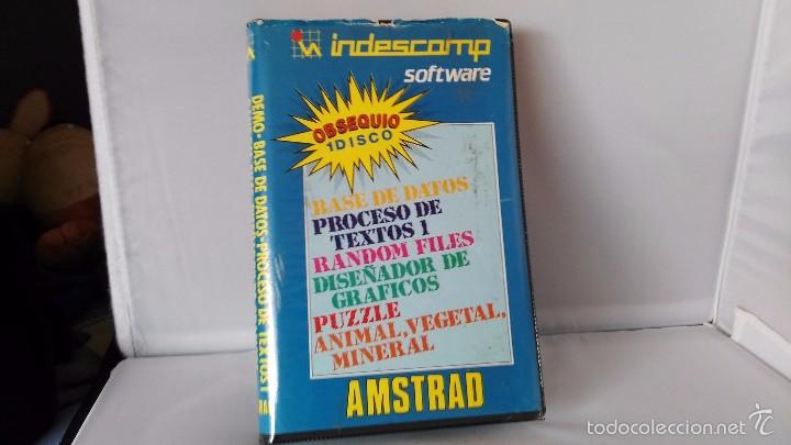 Videojuegos y consolas: juego disco amstrad  indescomp - Foto 1