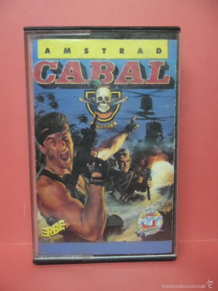 Videojuegos y consolas: juego amstrad - cabal - erbe - Foto 1