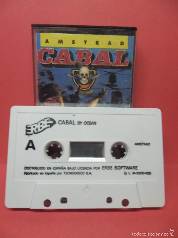 Videojuegos y consolas: juego amstrad - cabal - erbe - Foto 2