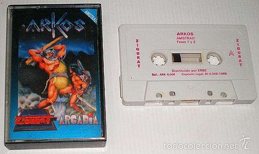 Videojuegos y consolas: Arkos [Zigurat] 1987 Arcadia - Erbe Software [AMSTRAD CPC] - Foto 3