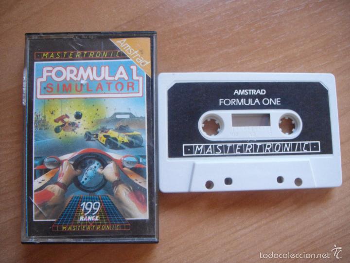 Videojuegos y consolas: FORMULA ONE - AMSTRAD CPC 464 - CINTA CASETE - Foto 1