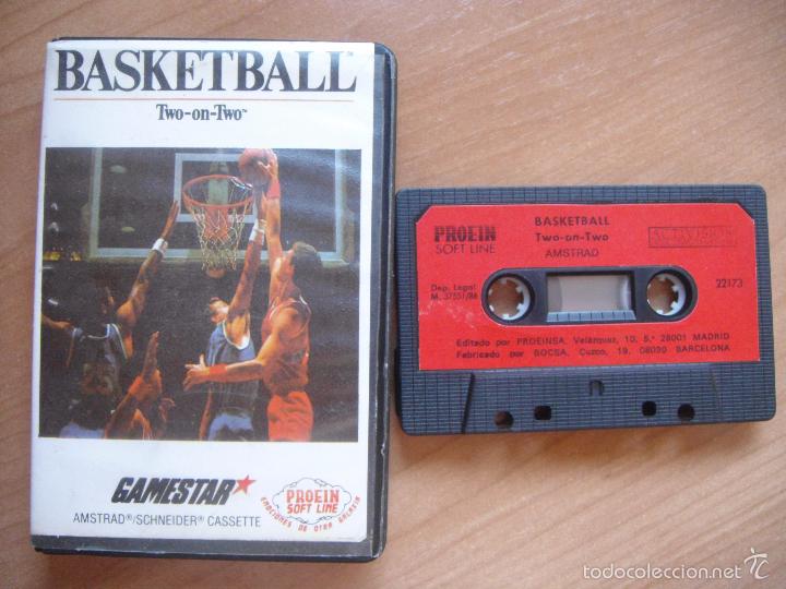 Videojuegos y consolas: BASKETBALL - AMSTRAD  - CINTA CASETE - Foto 1