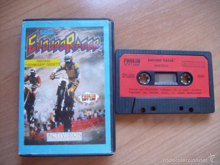 Videojuegos y consolas: ENDURO RACER - AMSTRAD - CINTA CASETE - Foto 1