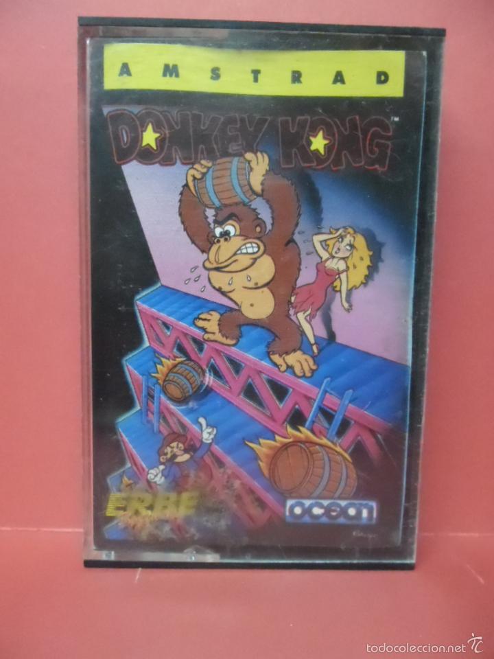 Videojuegos y consolas: juego amstrad - donkey kong - Foto 1