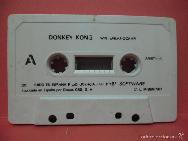 Videojuegos y consolas: juego amstrad - donkey kong - Foto 3