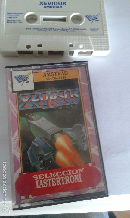 Videojuegos y consolas: XEVIOUS - AMSTRAD - seleccon mastertroni - Foto 1
