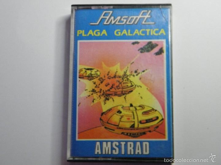 Videojuegos y consolas: JUEGO AMSTRAD PLAGA GALACTICA - Foto 1