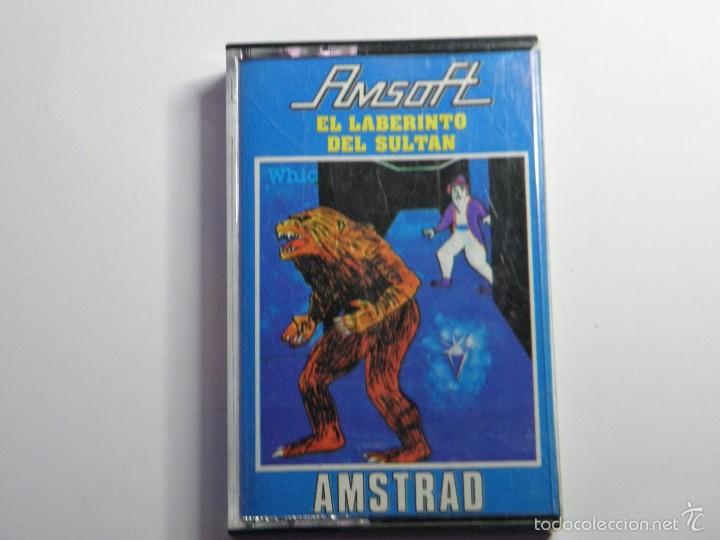 Videojuegos y consolas: JUEGO AMSTRAD EL LABERINTO DEL SULTAN - Foto 1