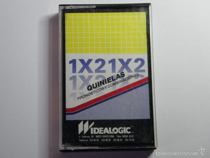 Videojuegos y consolas: JUEGO AMSTRAD 1X2 QUINIELAS - Foto 1