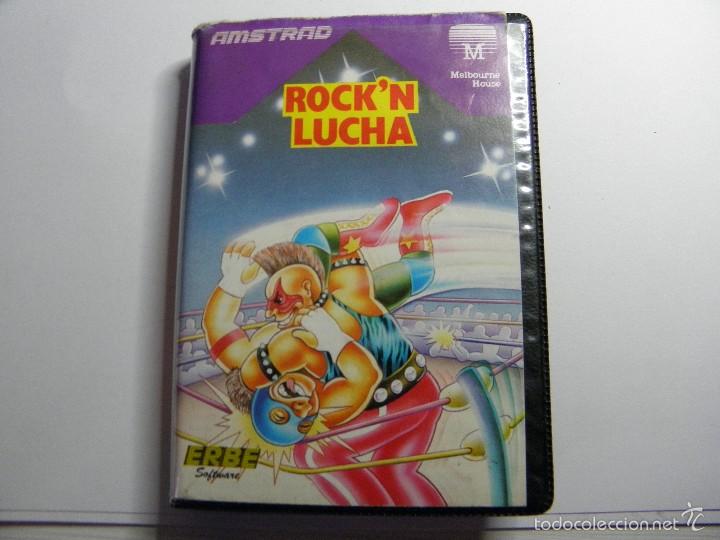Videojuegos y consolas: JUEGO AMSTRAD ROCKN LUCHA - Foto 1
