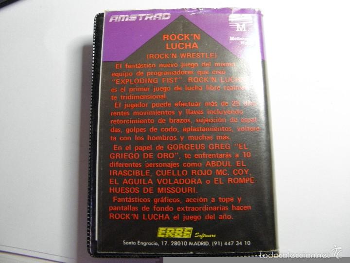 Videojuegos y consolas: JUEGO AMSTRAD ROCKN LUCHA - Foto 3