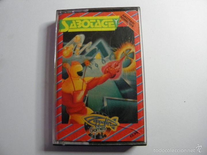 Videojuegos y consolas: JUEGO AMSTRAD SABOTAGE - Foto 1