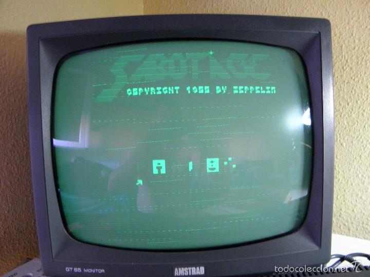 Videojuegos y consolas: JUEGO AMSTRAD SABOTAGE - Foto 2