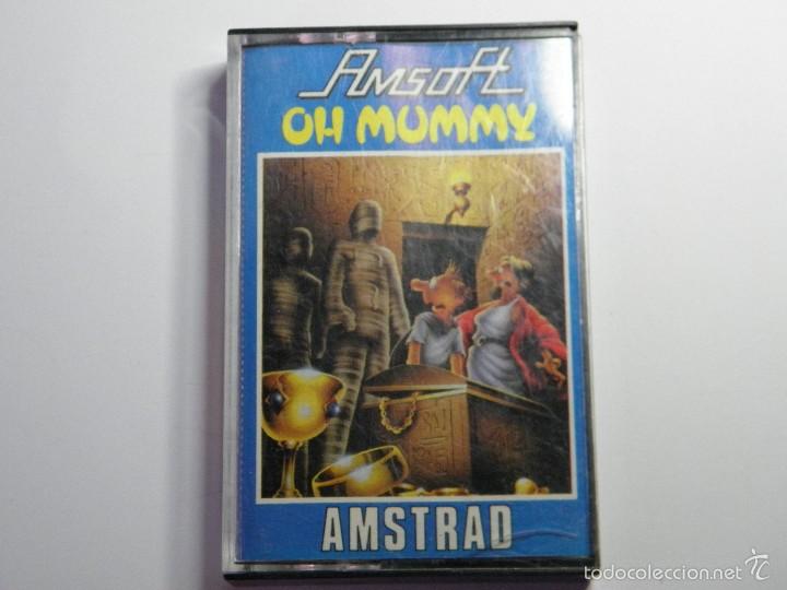 Videojuegos y consolas: JUEGO AMSTRAD OH MUMMY - Foto 1