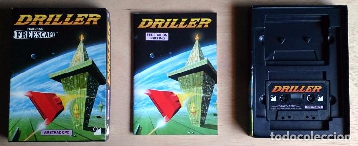 Videojuegos y consolas: Driller / Juego Amstrad CPC Cinta / 1987 - Foto 2