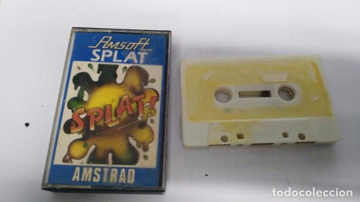 Videojuegos y consolas: antiguo juego para amstrad en cinta amsoft splat - Foto 1