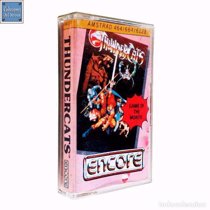 Videojuegos y consolas: Thundercats / Juego Amstrad CPC Cinta / Encore 1987 - Foto 1
