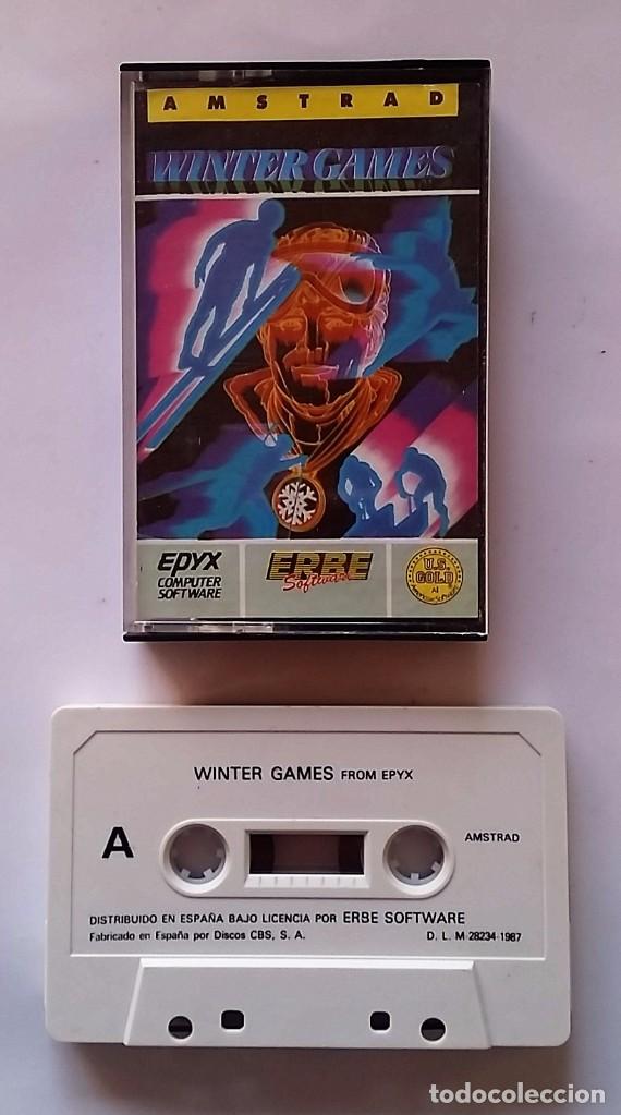 Videojuegos y consolas: JUEGO AMSTRAD: WINTER GAMES. - Foto 1