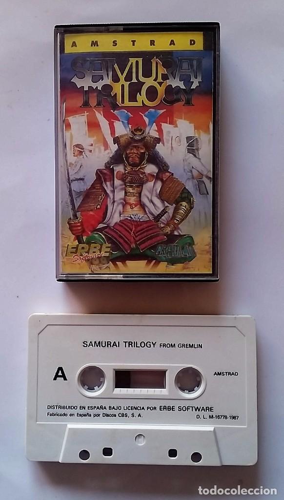 Videojuegos y consolas: JUEGO AMSTRAD : SAMURAI TRILOGY - Foto 1