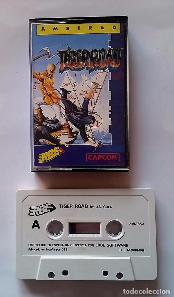 Videojuegos y consolas: JUEGO AMSTRAD : TIGER ROAD - Foto 1