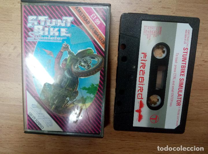 Videojuegos y consolas: Stunt Bike simulator - Amstrad - Foto 1
