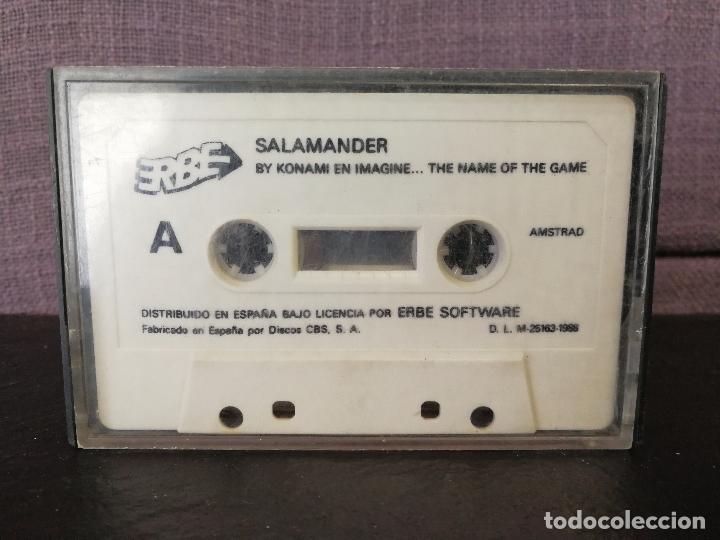 Videojuegos y consolas: SALAMANDER  AMSTRAD - Foto 1