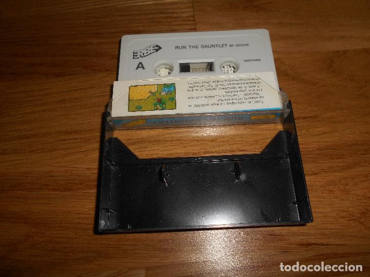 Videojuegos y consolas: Juego Run the Gauntlet para AMSTRAD - Foto 2