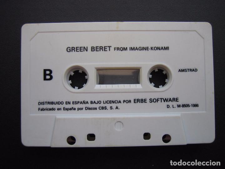 Videojuegos y consolas: Juego Amstrad Green Beret - Foto 2