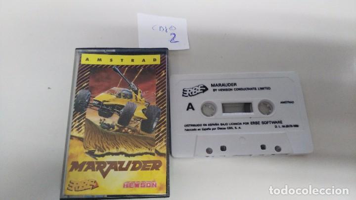 Videojuegos y consolas: juego antiguo de amstrad  marauder - Foto 1
