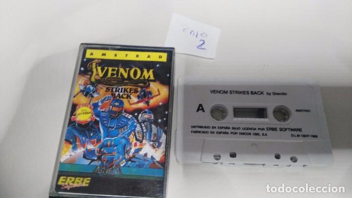 Videojuegos y consolas: juego antiguo de amstrad venom - Foto 1