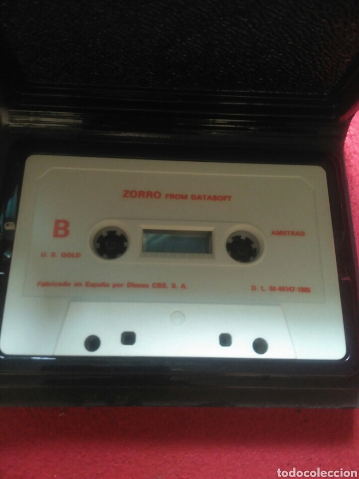 Videojuegos y consolas: Juego Amstrad, El zorro - Foto 2