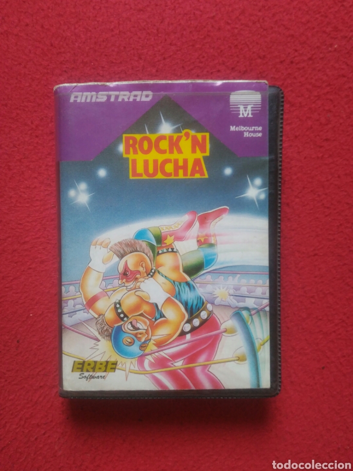 Videojuegos y consolas: Juego Amstrad, Rock lucha - Foto 1