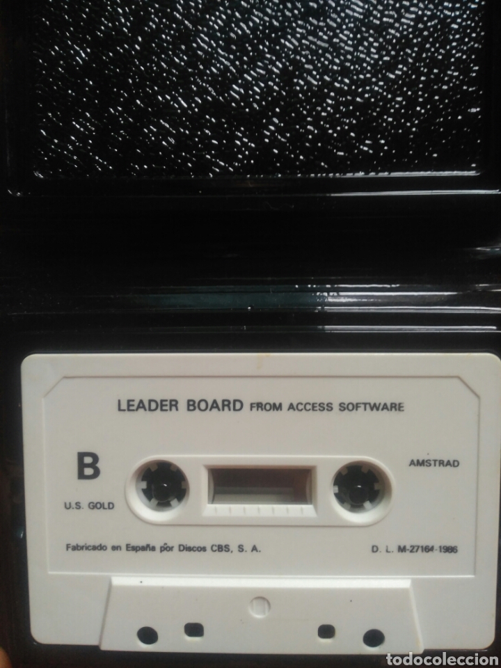 Videojuegos y consolas: Juego Amstrad, Leader Board - Foto 2