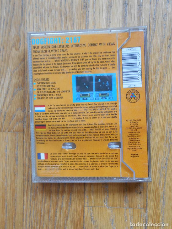 Videojuegos y consolas: DOGFIGHT 2187. Amstrad - Foto 2