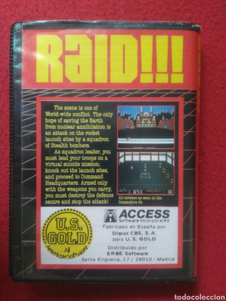 Videojuegos y consolas: Raid. Amstrad - Foto 2