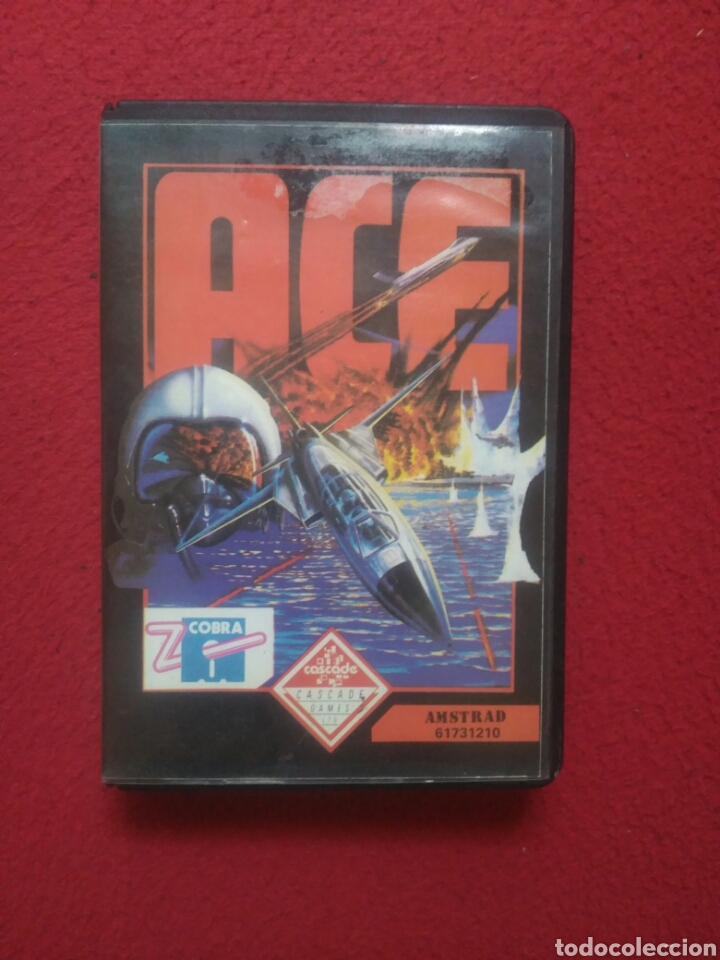 Videojuegos y consolas: Carcasa juego Ace. Amstrad - Foto 1
