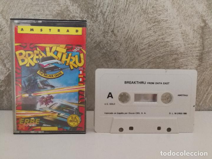 Videojuegos y consolas: BREAKTHRU AMSTRAD - Foto 1