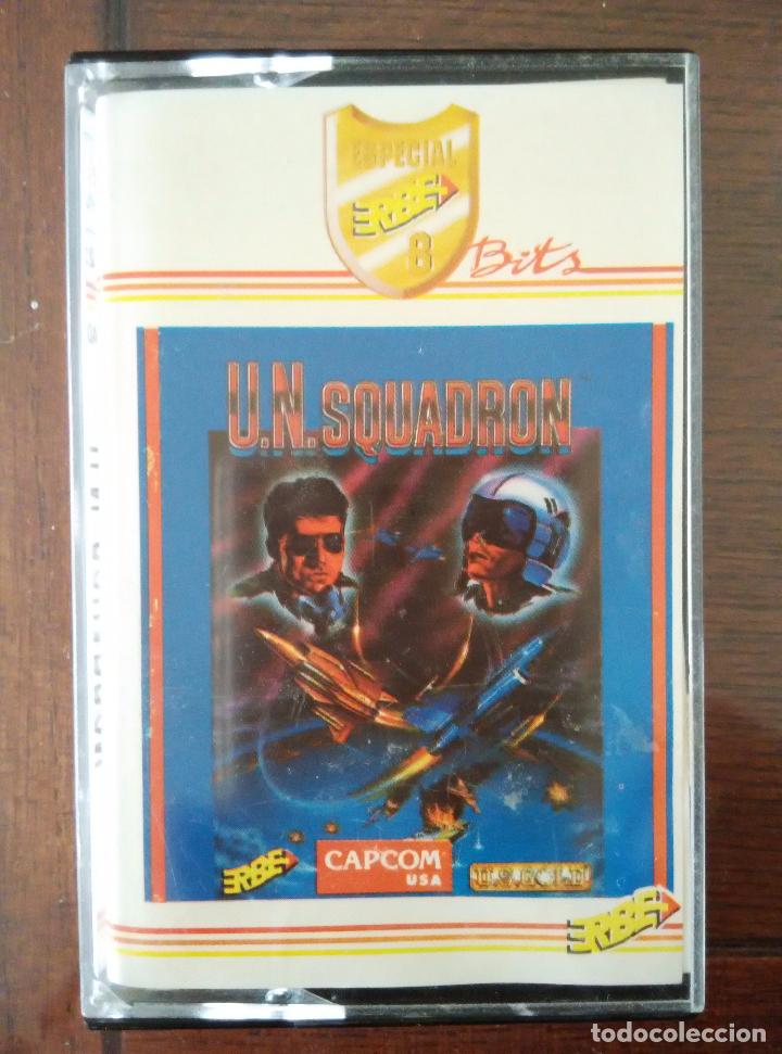 Videojuegos y consolas: VIDEOJUEGO U.N. SQUADRON AMSTRAD CINTA - Foto 1