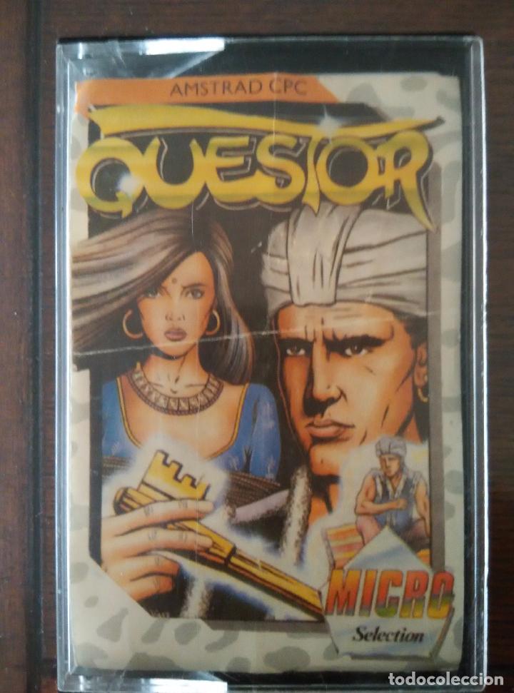 Videojuegos y consolas: VIDEOJUEGO QUESTOR AMSTRAD CINTA - Foto 1