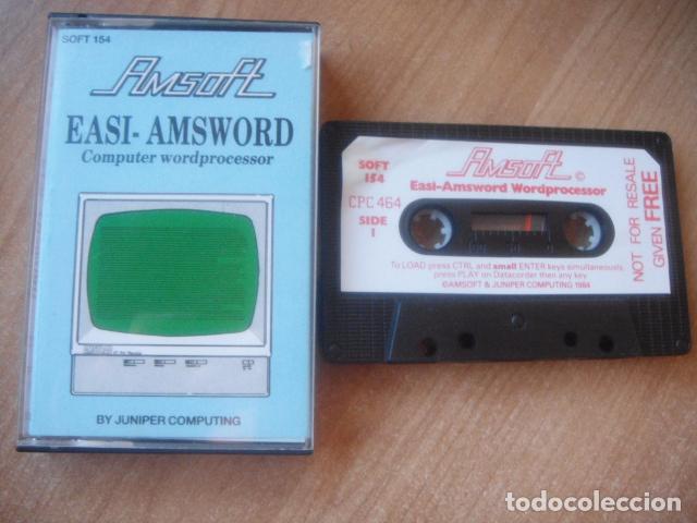 Videojuegos y consolas: EASI- AMSWORD - AMSTRAD CPC 464 - Foto 1