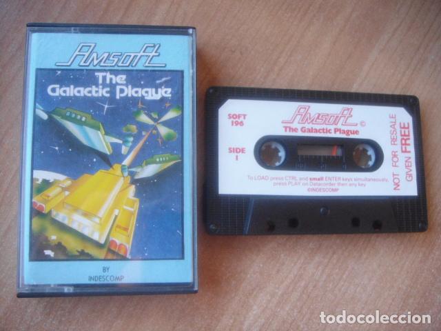Videojuegos y consolas: THE GALACTIC PLAGUE - AMSTRAD CPC 464 - Foto 1