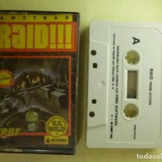 Videojuegos y Consolas: JUEGO PARA AMSTRAD Y COMPATIBLES - RAID !!! - FROM ACCESS - ERBE - 1985. Lote 100220767