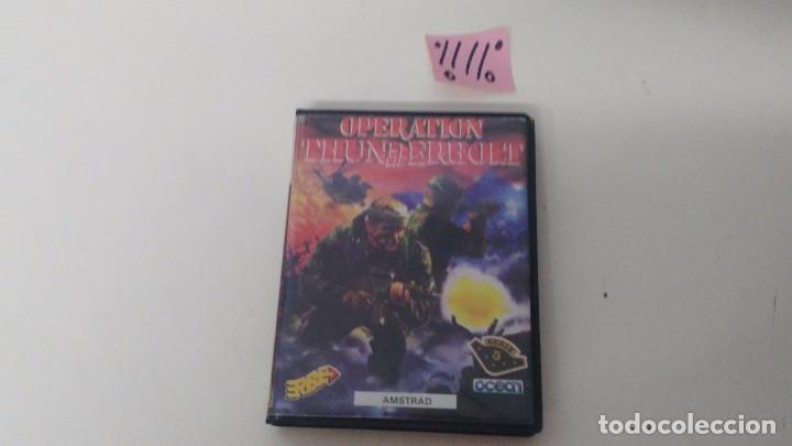 Videojuegos y consolas: antiguo juego de consola amstrad operation thunderbolt - Foto 1