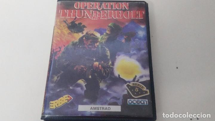 Videojuegos y consolas: antiguo juego de consola amstrad operation thunderbolt - Foto 2