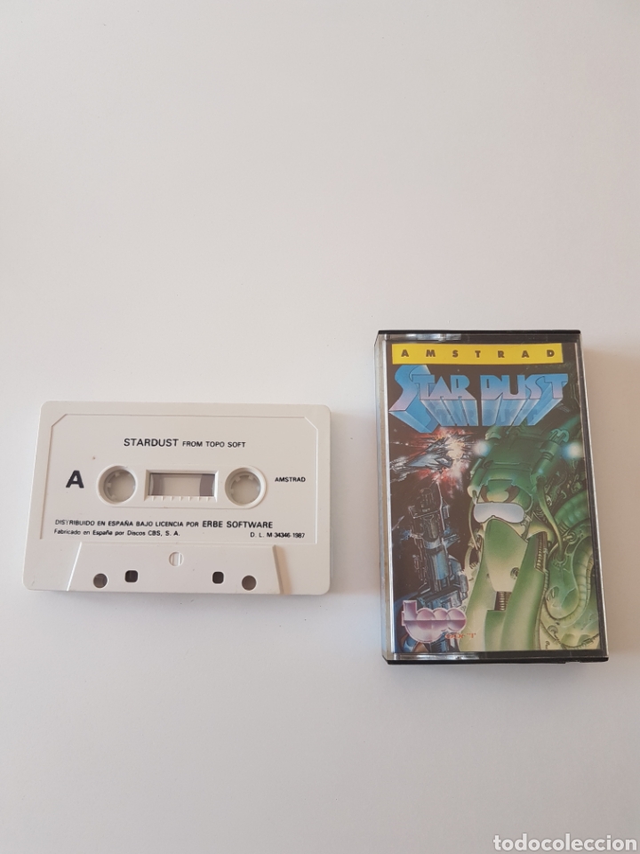 Videojuegos y consolas: juego STAR DUST para amstrad - Foto 1