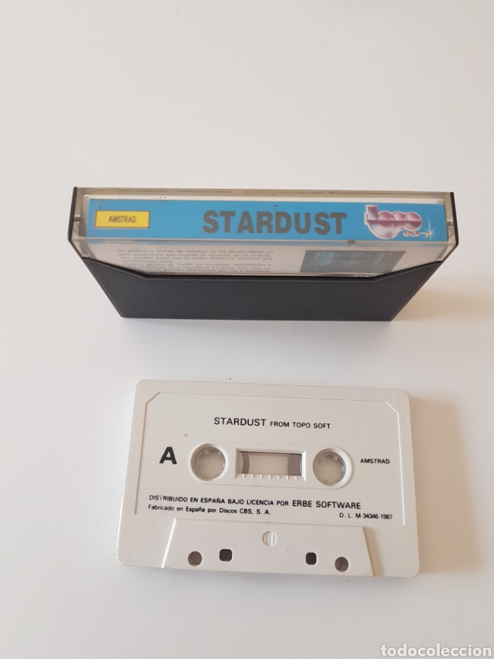 Videojuegos y consolas: juego STAR DUST para amstrad - Foto 2